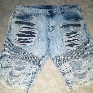 Stylish Jean Shorts [Size 34]